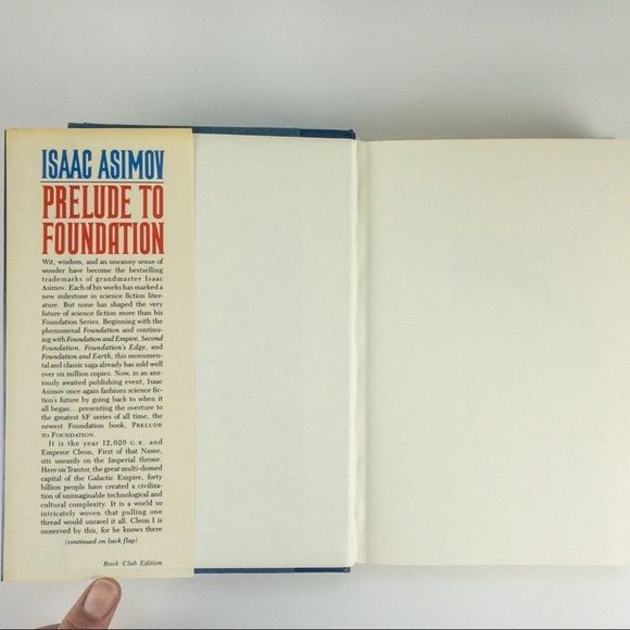 2/$50 - Prelude to Foundation by Isaac Asimov - Picture 2 of 16